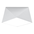 Ceiling light HEXA 1xE27/60W/230V white