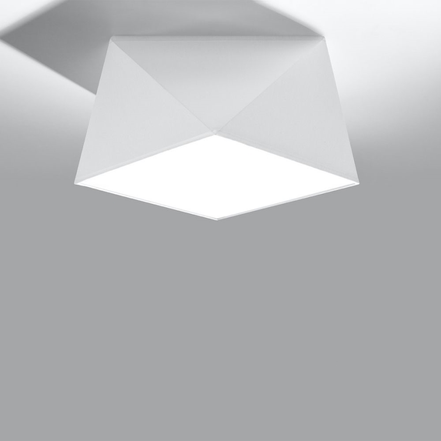 Ceiling light HEXA 1xE27/60W/230V white
