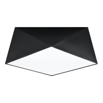 Ceiling light HEXA 2xE27/60W/230V black
