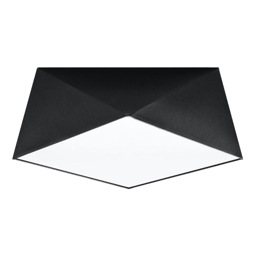 Ceiling light HEXA 2xE27/60W/230V black