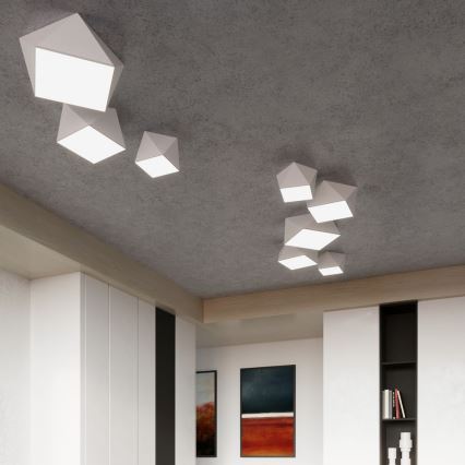 Ceiling light HEXA 2xE27/60W/230V white