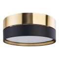 Ceiling light HILTON 3xE27/15W/230V d. 45 cm brass/black