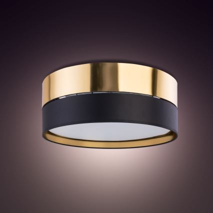 Ceiling light HILTON 3xE27/15W/230V d. 45 cm brass/black