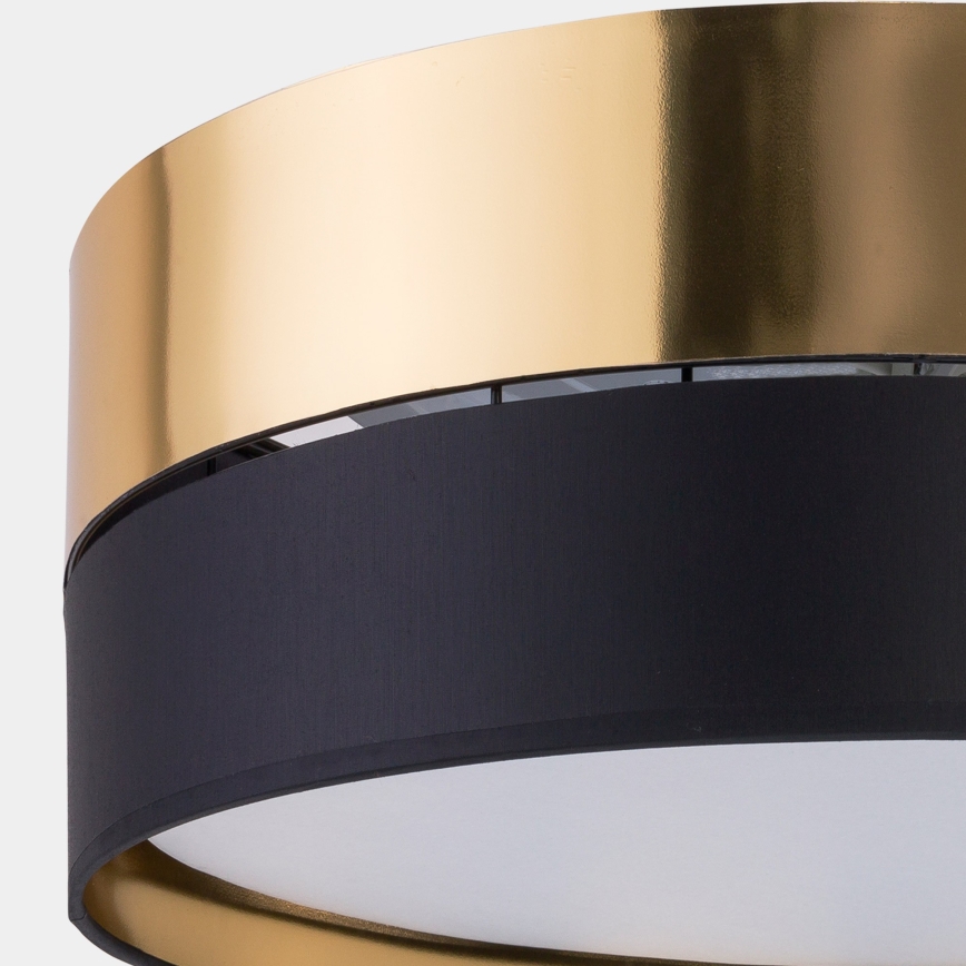 Ceiling light HILTON 3xE27/15W/230V d. 45 cm brass/black