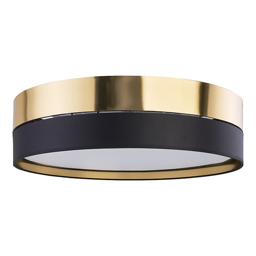 Ceiling light HILTON 4xE27/15W/230V d. 60 cm brass/black