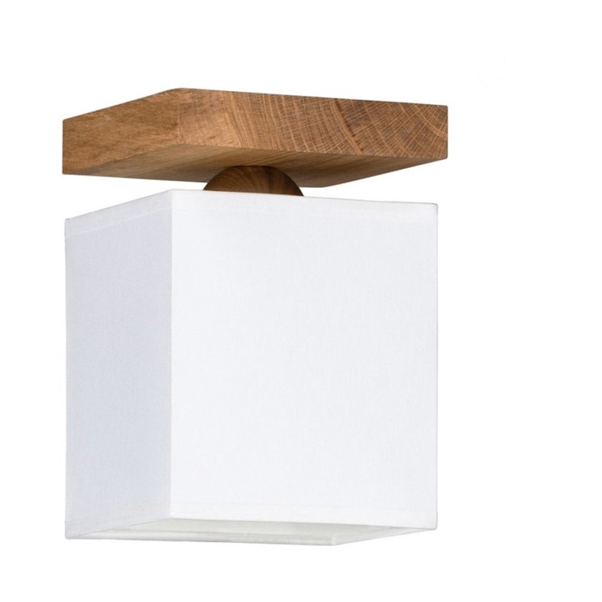 Ceiling light INGER 1xE27/25W/230V oak