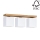 Ceiling light INGER 3xE27/25W/230V oak - FSC certified