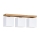 Ceiling light INGER 3xE27/25W/230V oak