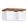 Ceiling light INGER 4xE27/25W/230V oak
