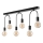 Ceiling light JANO 6xE27/15W/230V black