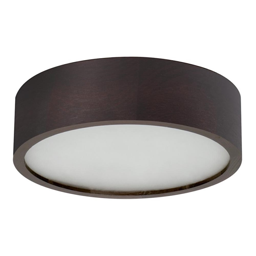 Ceiling light JASMIN 1xE27/20W/230V pine ø 27,5 cm wenge