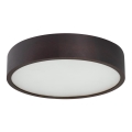 Ceiling light JASMIN 2xE27/20W/230V pine ø 37,5 cm wenge