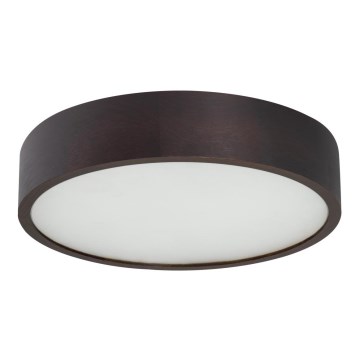 Ceiling light JASMIN 2xE27/20W/230V pine ø 37,5 cm wenge
