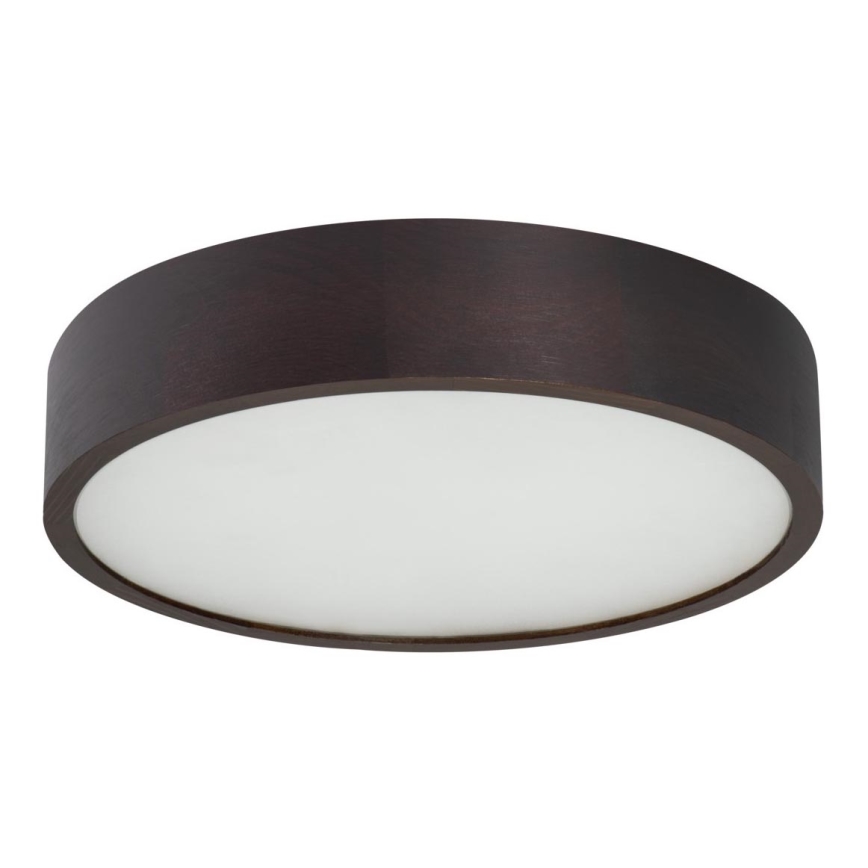 Ceiling light JASMIN 2xE27/20W/230V pine ø 37,5 cm wenge