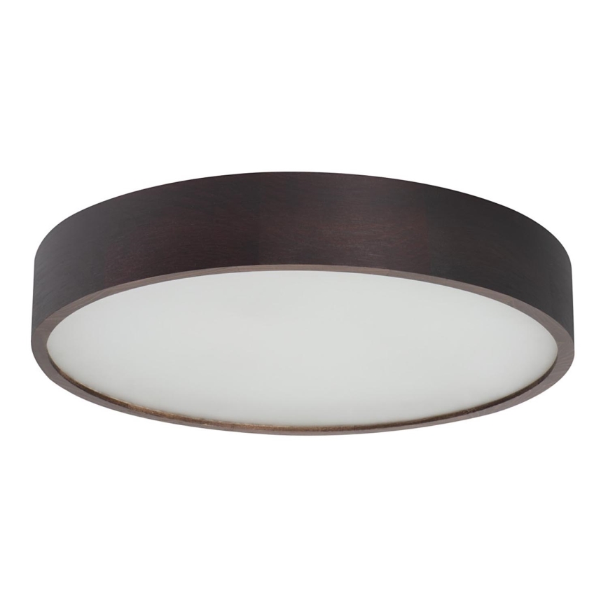 Ceiling light JASMIN 3xE27/20W/230V pine ø 47,5 cm wenge