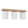 Ceiling light JENTA 3xE27/25W/230V oak