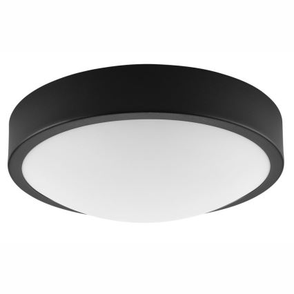 Ceiling light JONAS 1xE27/60W/230V d. 26 cm black