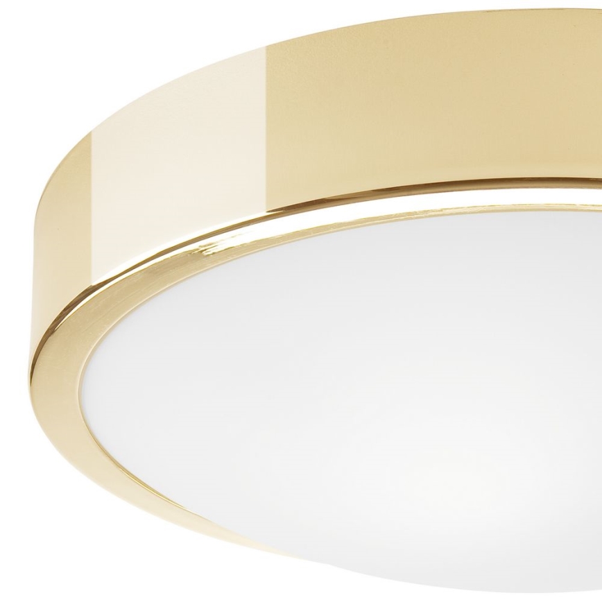 Ceiling light JONAS 1xE27/60W/230V d. 26 cm golden
