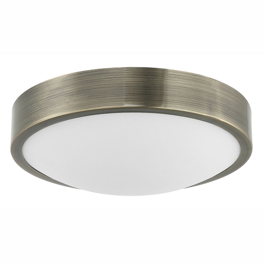 Ceiling light JONAS 1xE27/60W/230V d. 26 cm patina
