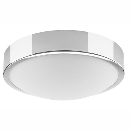 Ceiling light JONAS 1xE27/60W/230V d. 26 cm shiny chrome