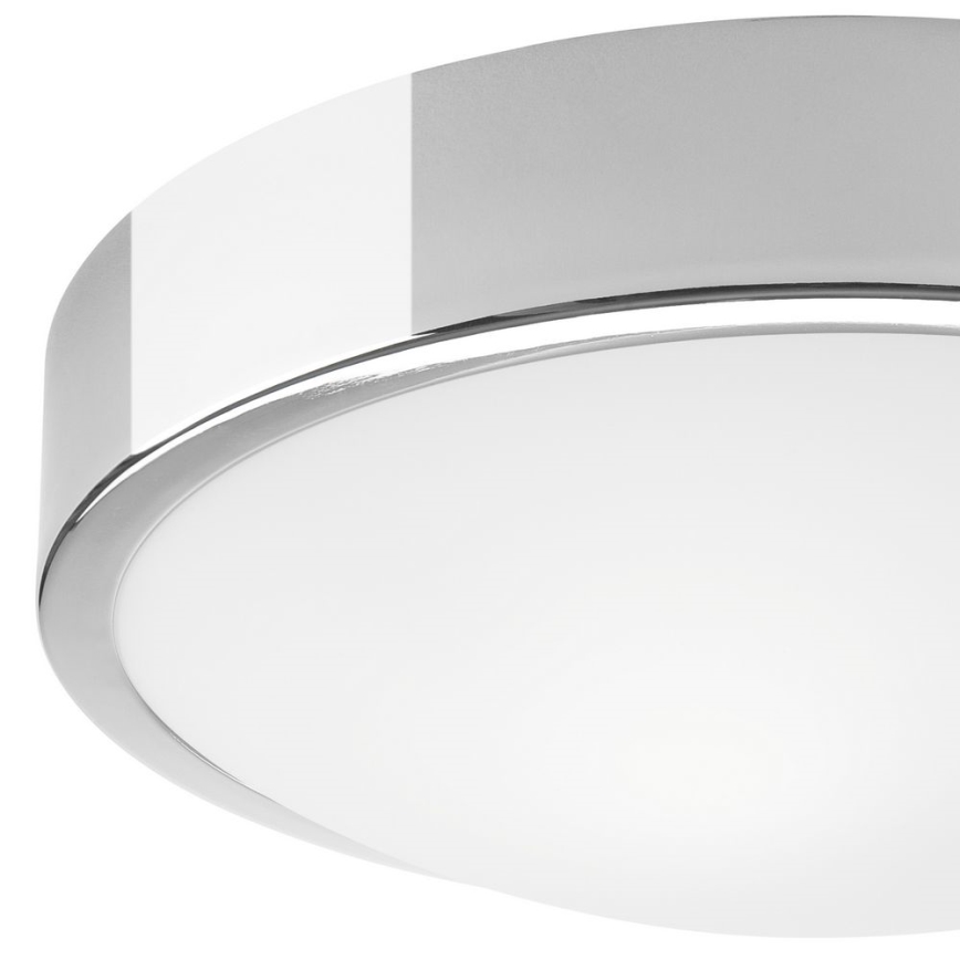 Ceiling light JONAS 1xE27/60W/230V d. 26 cm shiny chrome