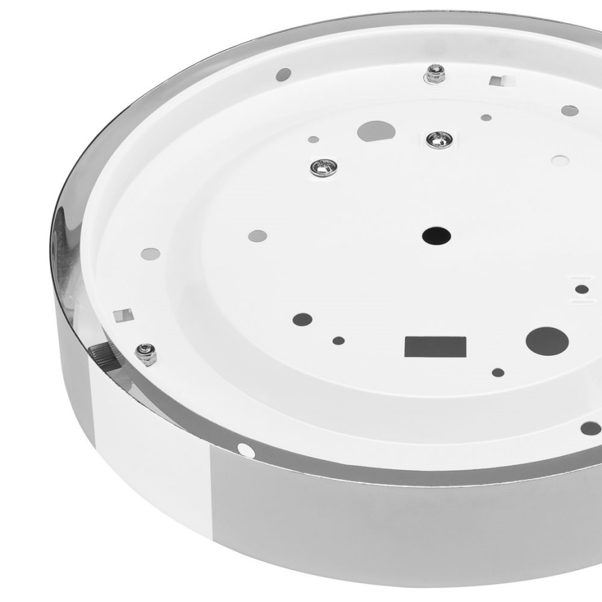 Ceiling light JONAS 1xE27/60W/230V d. 26 cm shiny chrome