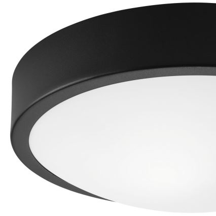 Ceiling light JONAS 2xE27/60W/230V d. 36 cm black