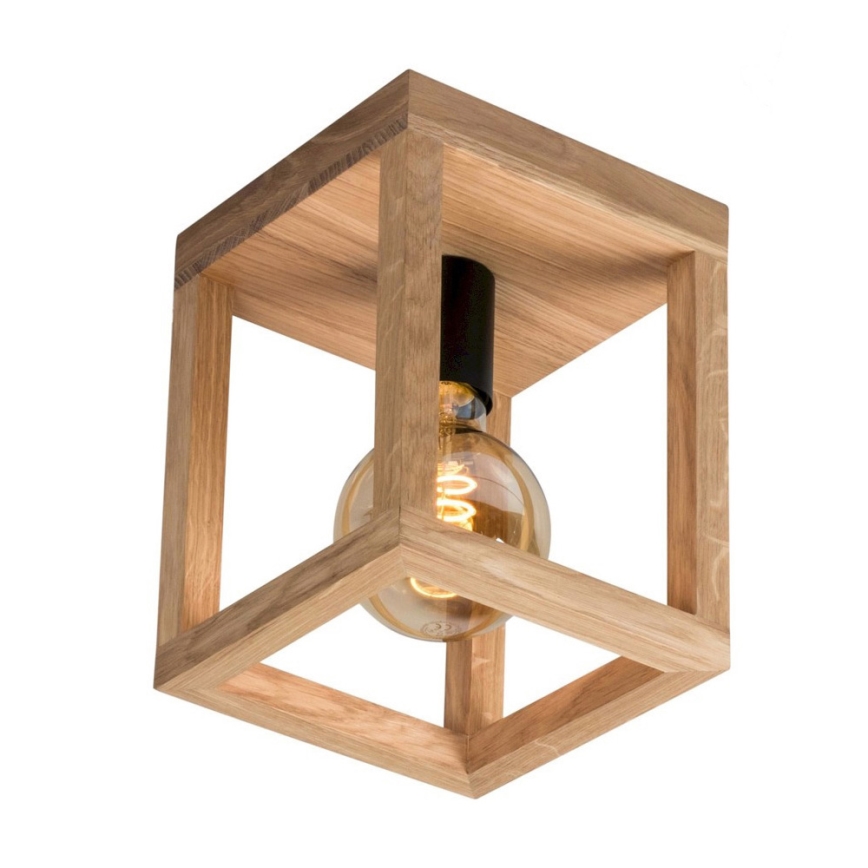 Ceiling light KAGO 1xE27/60W/230V matte oak