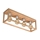 Ceiling light KAGO 4xE27/60W/230V matte oak