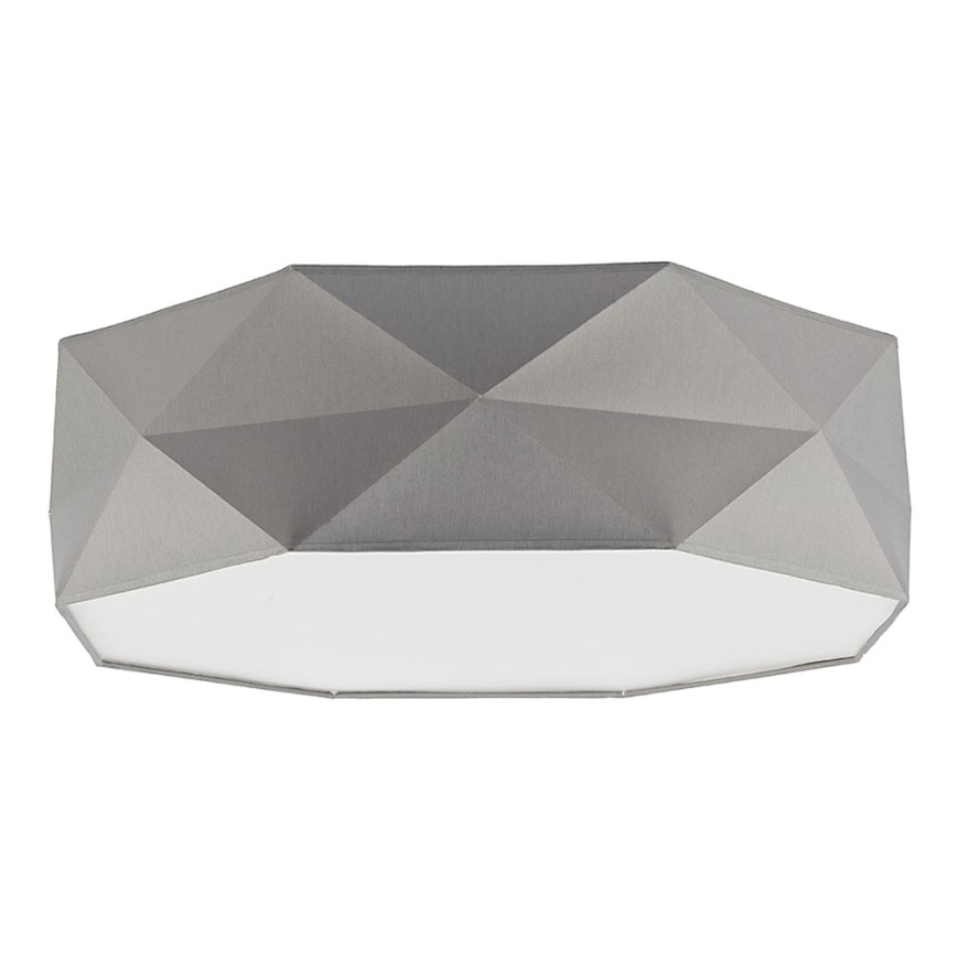 Ceiling light KANTOOR 4xE27/60W/230V grey