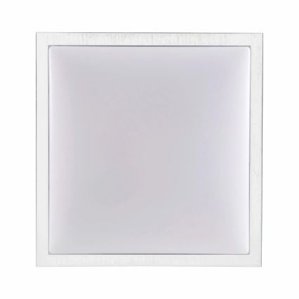 Ceiling light KAZIMIERZ 2xE27/20W/230V 29,5x29,5 cm silver