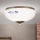 Ceiling light LANDHAUS 1xE27/60W/230V Ø 21 cm bronze/white/blue