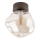 Ceiling light LAVA 1xG9/8W/230V, bronze/smoked beige
