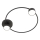 Ceiling light LUCIO 2xGX53/12W/230V black