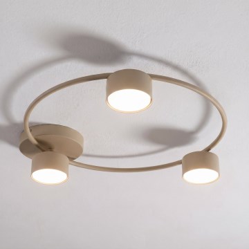 Ceiling light LUCIO 3xGX53/10W/230V beige