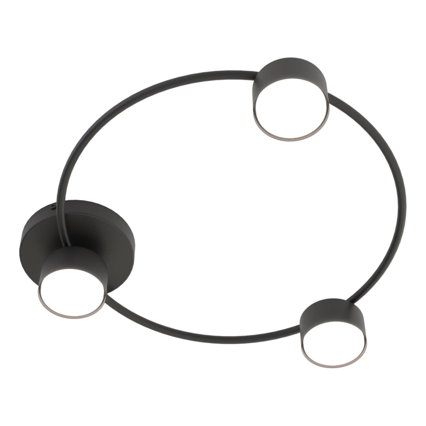 Ceiling light LUCIO 3xGX53/12W/230V black