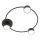 Ceiling light LUCIO 3xGX53/12W/230V black