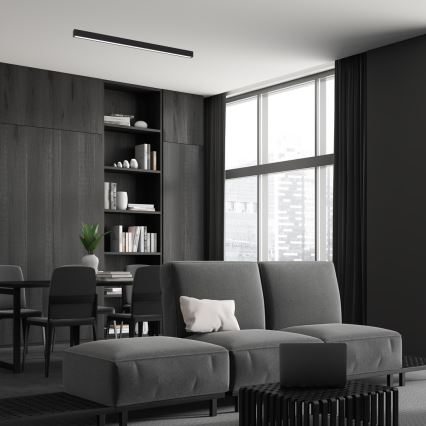 Ceiling light LUNGO T8 1xG13/18W/230V black