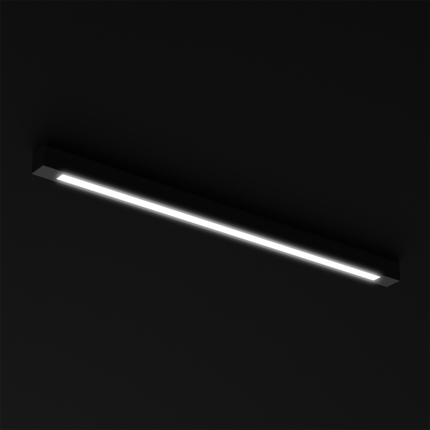 Ceiling light LUNGO T8 1xG13/18W/230V black
