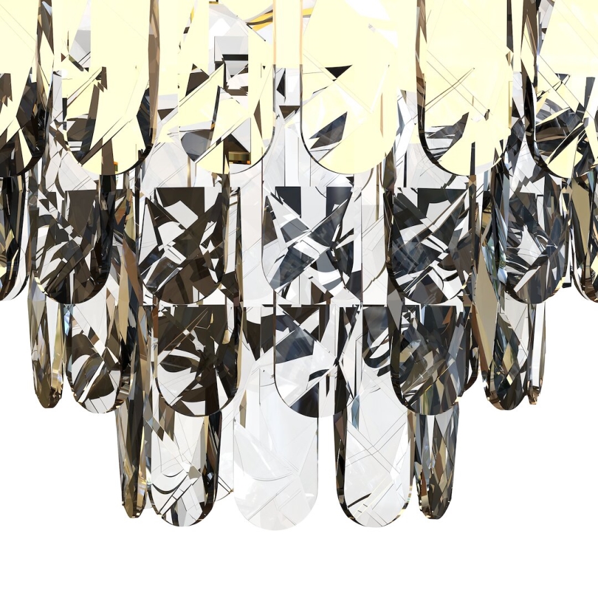 Ceiling light LUXURIA 9xE14/40W/230V d. 48 cm gold