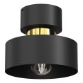 Ceiling light MARTI 1xE27/15W/230V black/gold