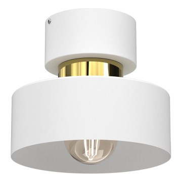 Ceiling light MARTI 1xE27/15W/230V white/gold