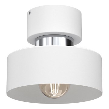 Ceiling light MARTI 1xE27/15W/230V white/shiny chrome
