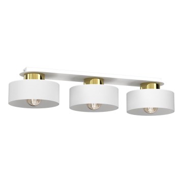 Ceiling light MARTI 3xE27/15W/230V white/gold