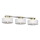 Ceiling light MARTI 3xE27/15W/230V white/gold