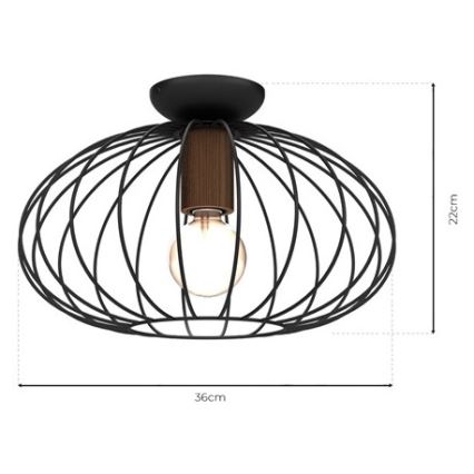 Ceiling light MERIDIANO 1xE27/60W/230V