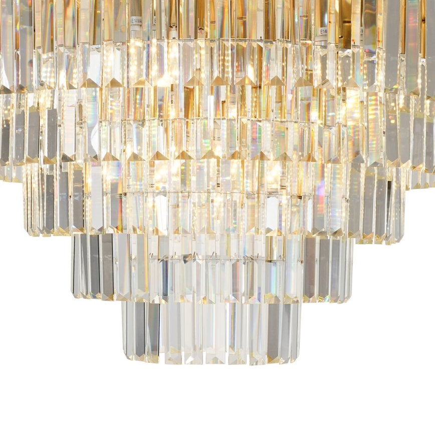 Ceiling light MILANO 12xE14/40W/230V gold