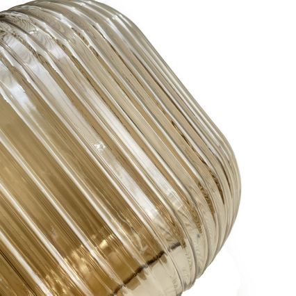 Ceiling light MILOU WOOD 1xE27/15W/230V oak/smoky beige Ø 20 cm
