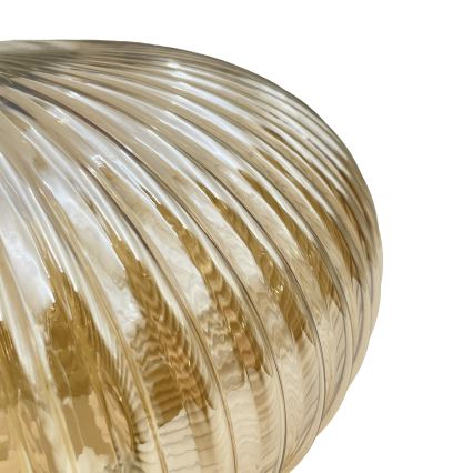Ceiling light MILOU WOOD 1xE27/15W/230V oak/smoky beige Ø 29 cm