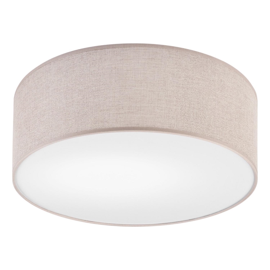 Ceiling light MONTE 1xE27/60W/230V d. 35 cm beige